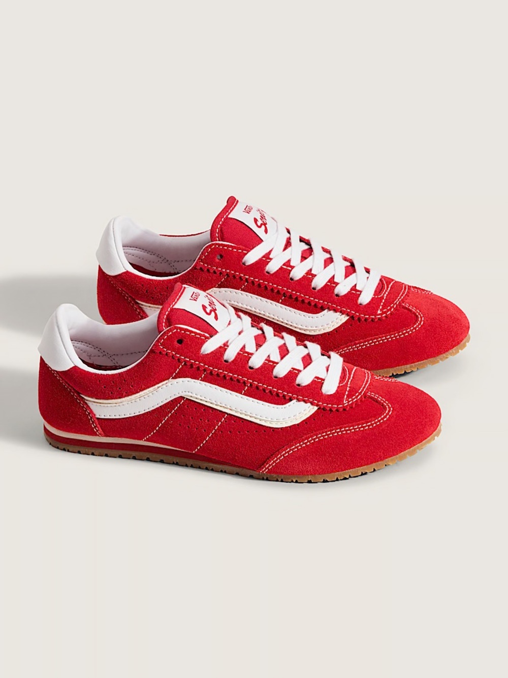 Vans Super Lowpro Sneakers - Racing Red